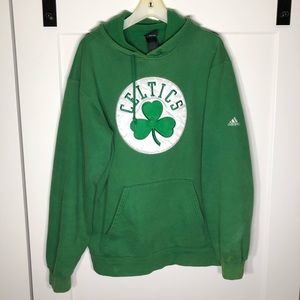 Adidas Boston Celtics Hoodie Size Large